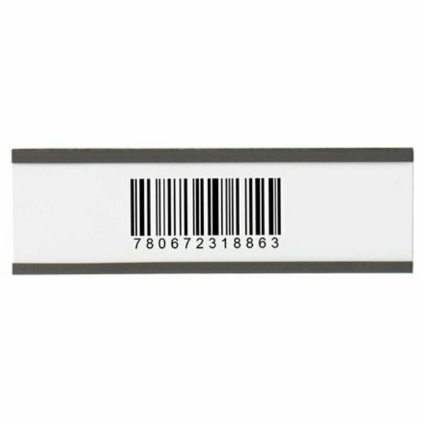 Bsc Preferred 2 x 6'' Magnetic C-Channel Cardholders, 25PK S-6420